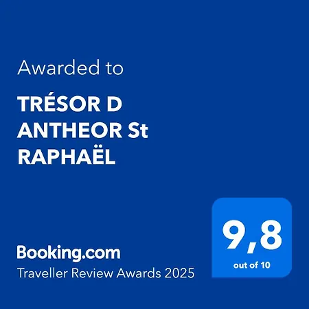 Tresor D Antheor- Bord De Mer Saint-Raphaël Exterior foto